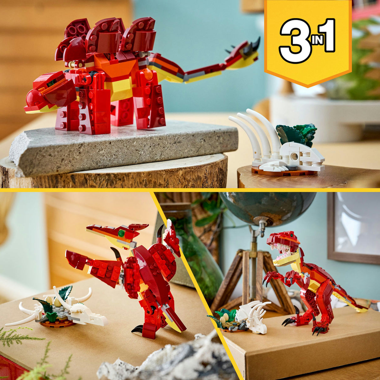 Lego criador 31379 dinossauro feroz