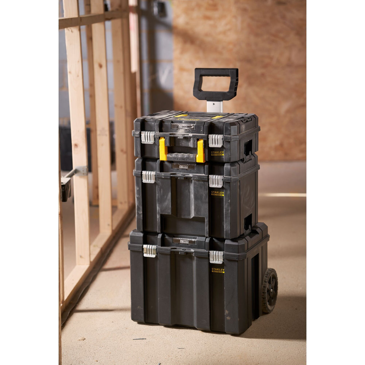 Stanley FATMAX PRO-STACK 3 в 1 модулни кутии за съхранение
