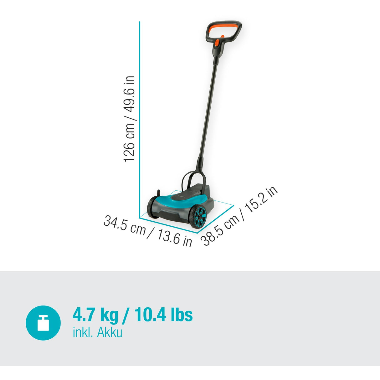Gardena Gardena Handymower 22 18V P4A Set