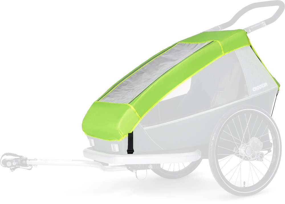 Croozer rain cover for children's bike trailer single-seater