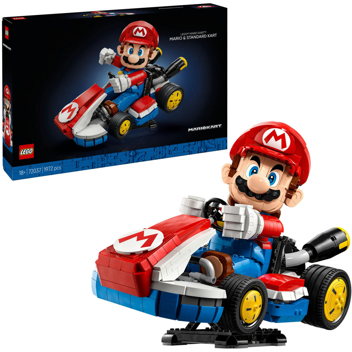 Lego super mario 72037 mario kart mario e kart standard