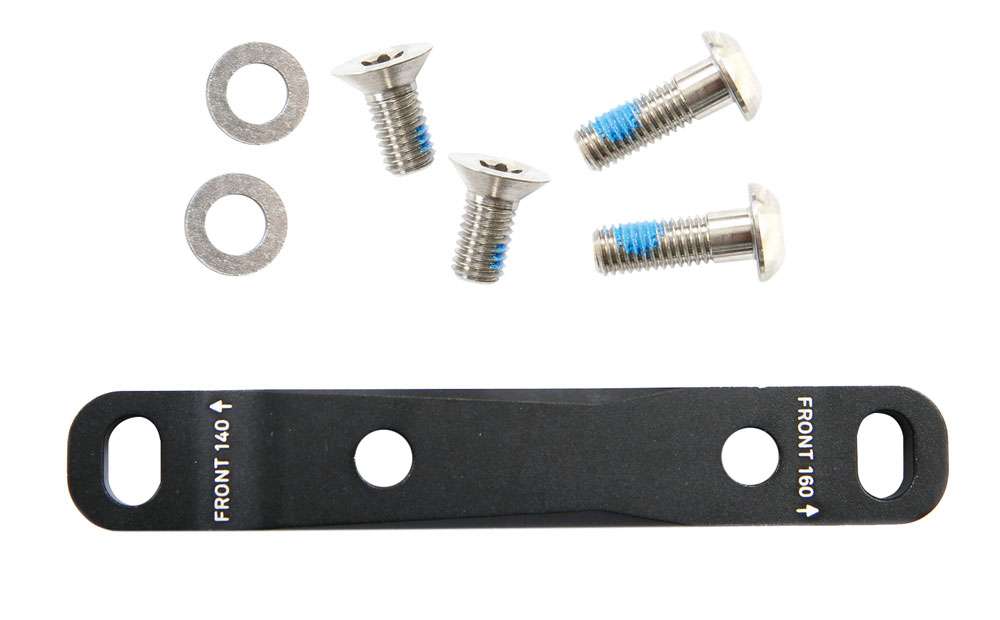 Sram disc brake adapter br.cal.adapter f.140 160mm fr. sst