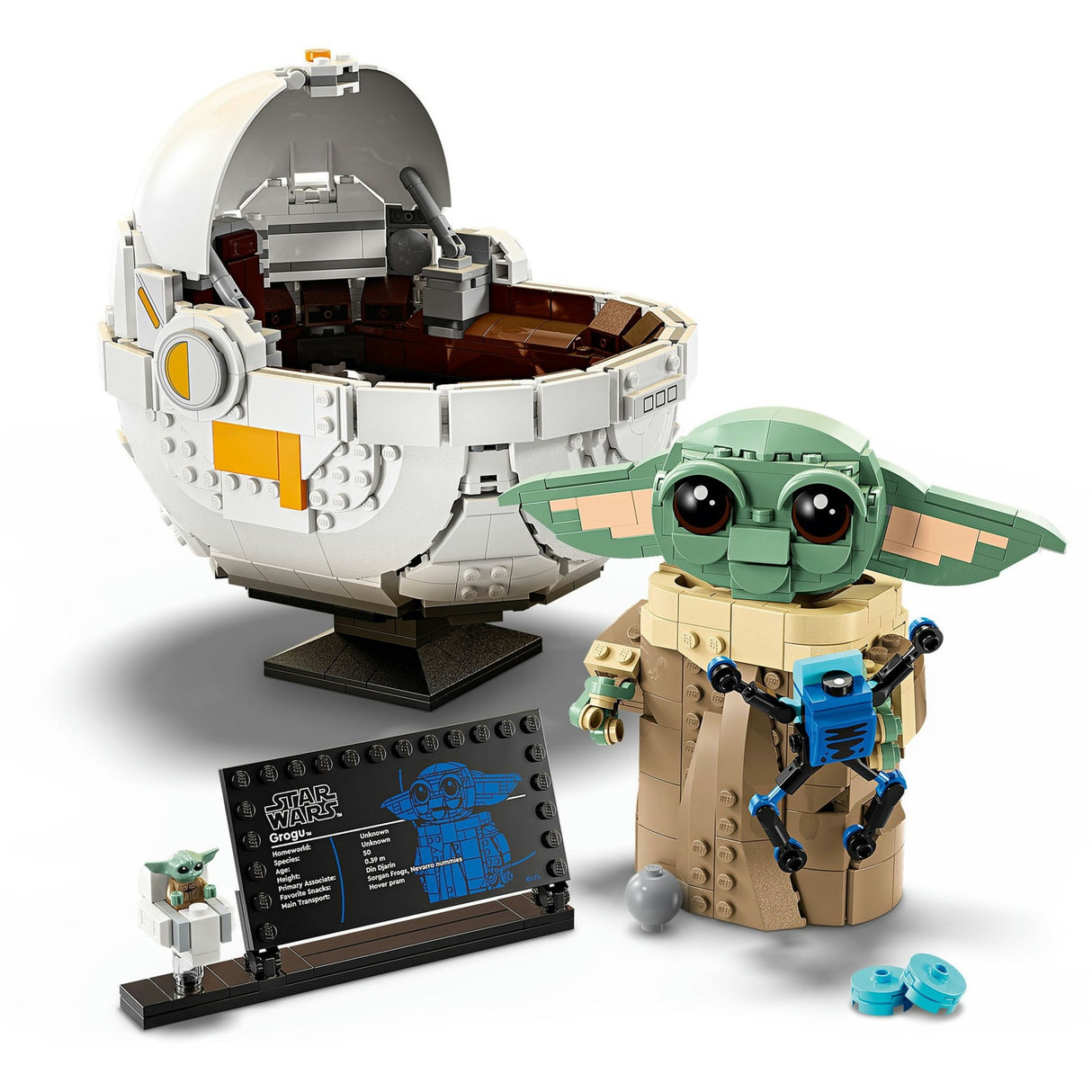 Lego star wars 75403 grogu med svävarvagn