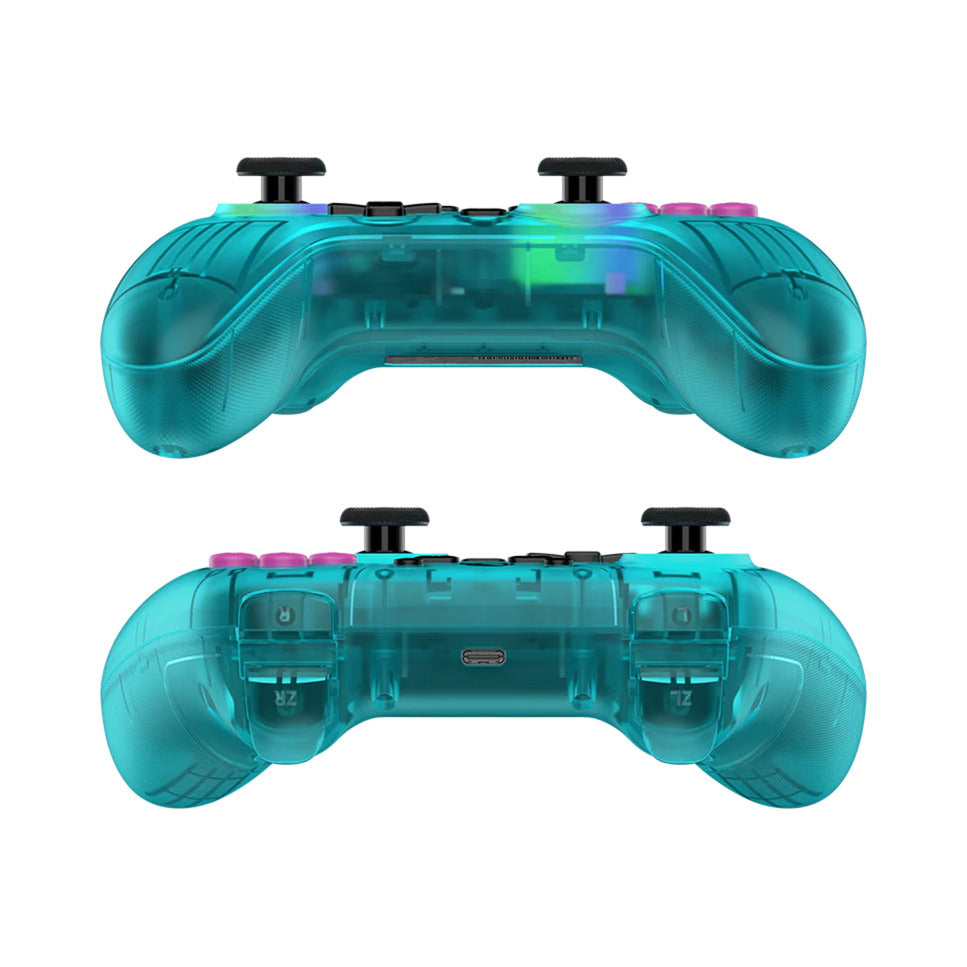 Gamesir Nova HD Rumble NS Controller (Teal, PC, Steam, Android, iOS, Switch, Bluetooth 2.4 GHz USB)