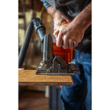 Black+decker 18v brushless cirkelzaag 165mm handcirkelzaag (zwart oranje, accu en oplader niet inbegrepen)