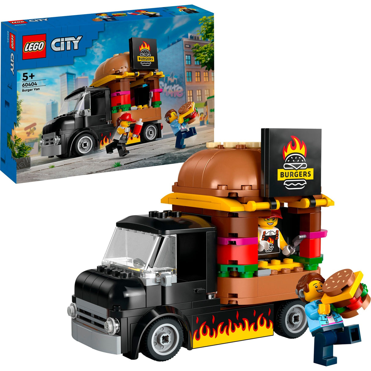Lego Lego City 60404 hamburger teherautó