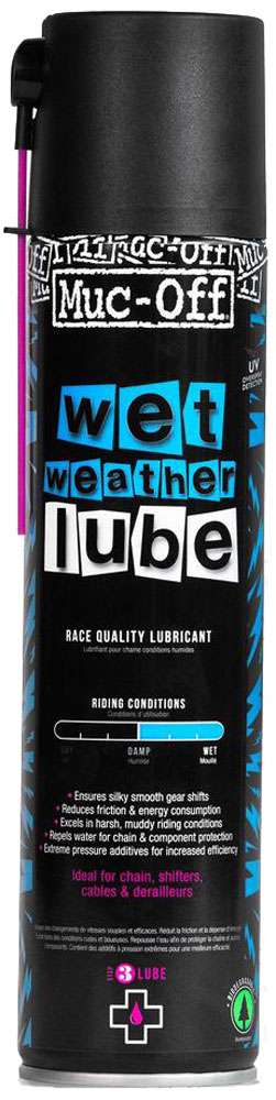 Muc-off wet weather lube aerosol 400ml