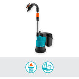 Gardena Battery Rain Barrel Pump 2000/2 18V P4A Set