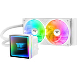 Thermaltake TH240-S V3 ARGB Sync AIO Liquid Cooler - Snow Edition Water Cooling (White)