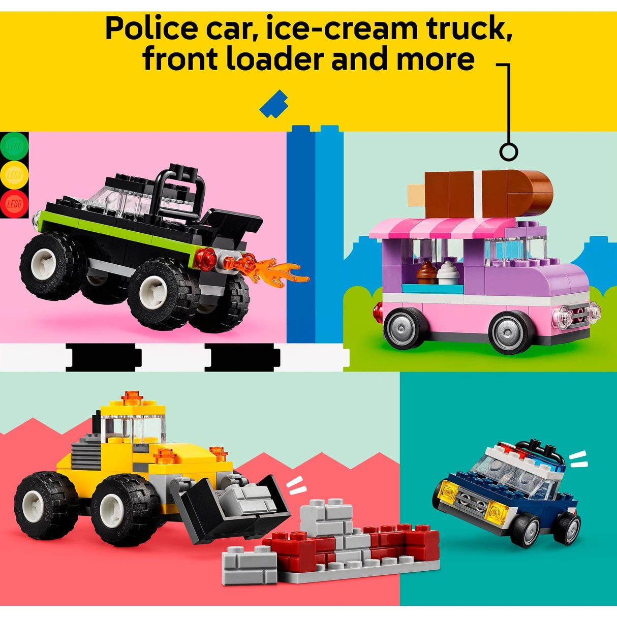 Lego LEGO 11036 Kreatívne vozidlá