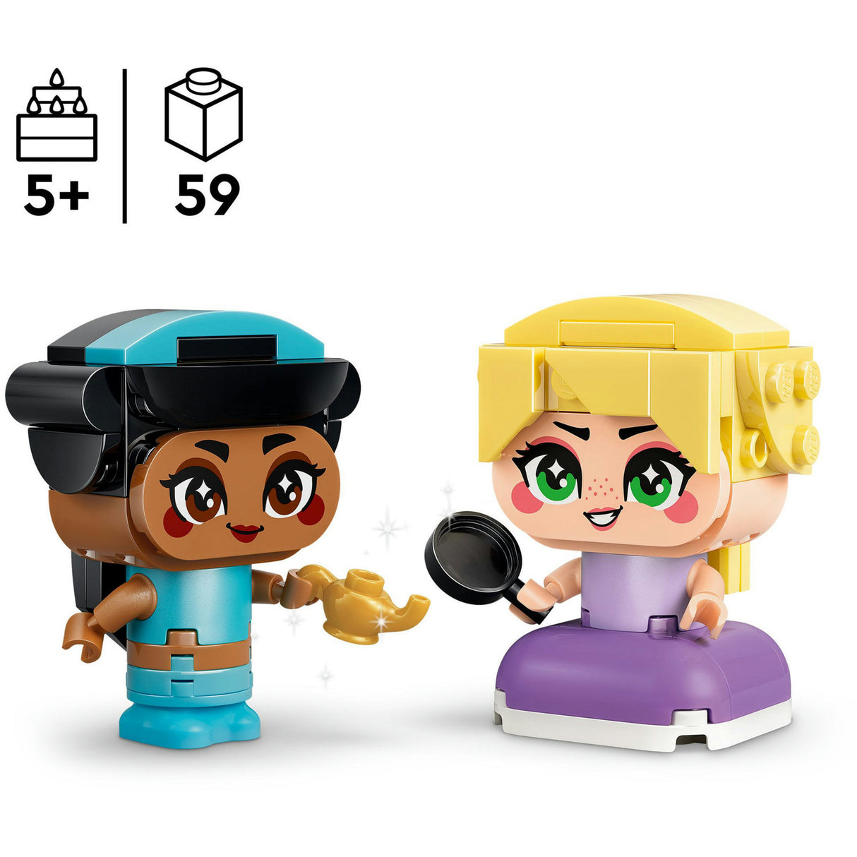 Lego disney princess 43303 mini jasmine and rapunzel