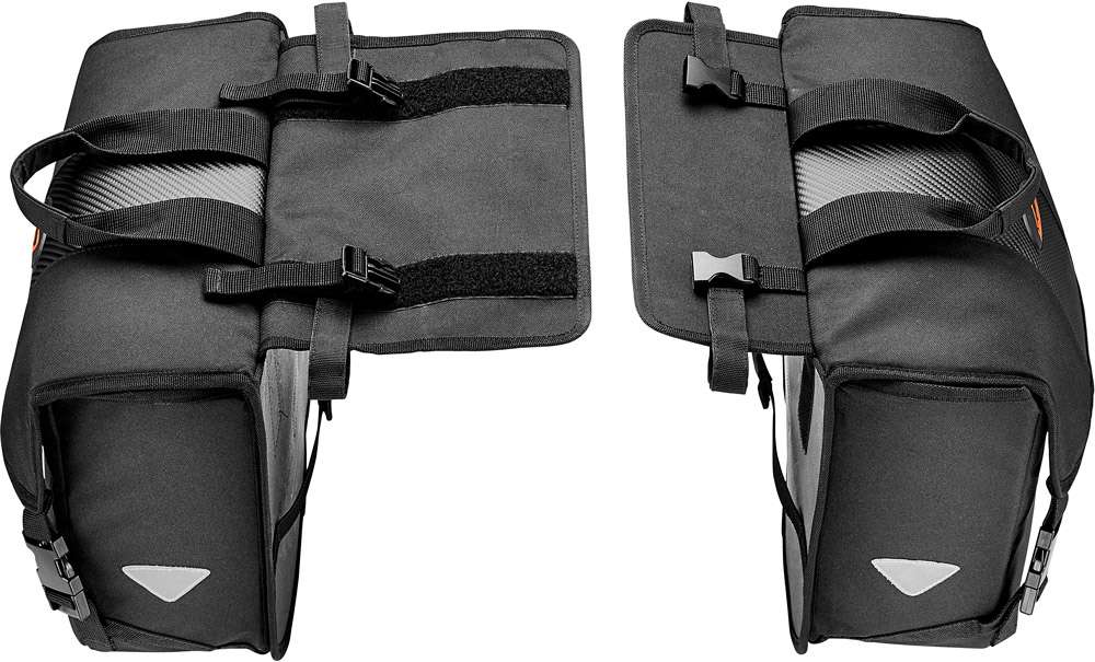 Ibera ib-ba27 adjustable panniers - universal panniers