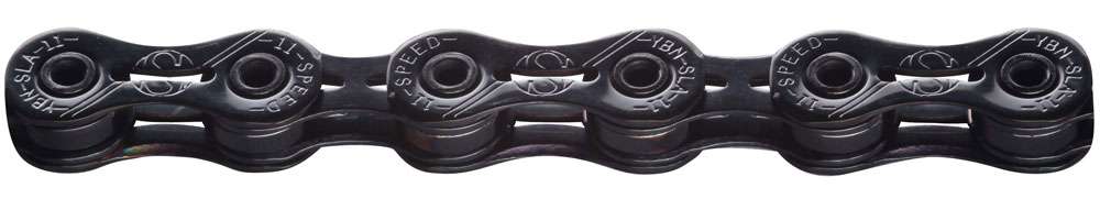Ybn sla 110 ti-n black 11-speed chain hollow pin