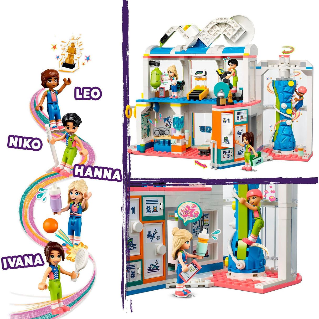 Lego friends - stavebnice sportovního centra (41744)