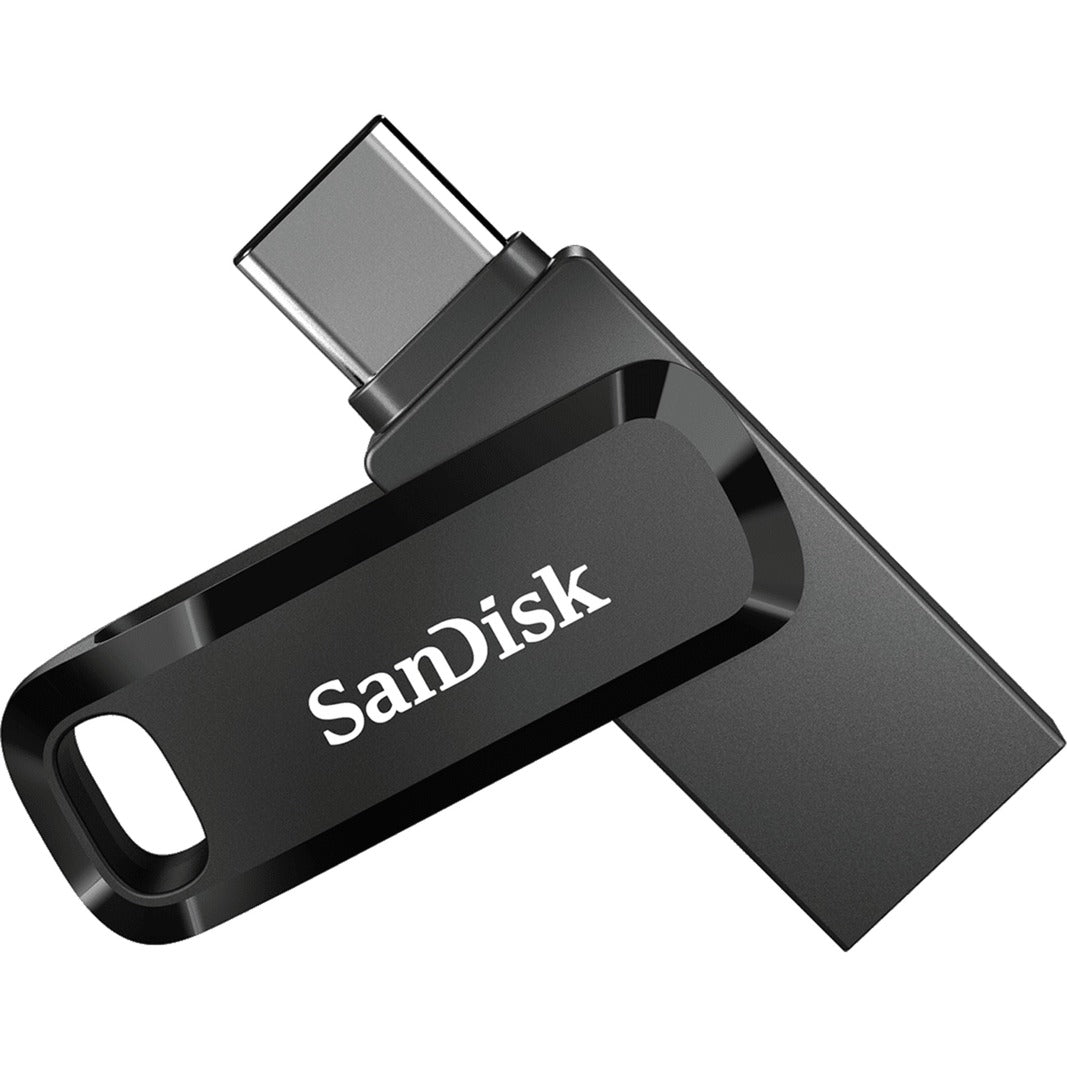 Sandisk Ultra Dual Drive Go 64 GB USB Stick (black, USB-A 3.2 (5 Gbit/s), USB-C 3.2 (5 Gbit/s))