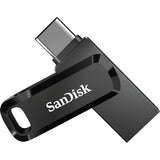 Sandisk Ultra Dual Drive Go 64 GB USB Stick (black, USB-A 3.2 (5 Gbit/s), USB-C 3.2 (5 Gbit/s))
