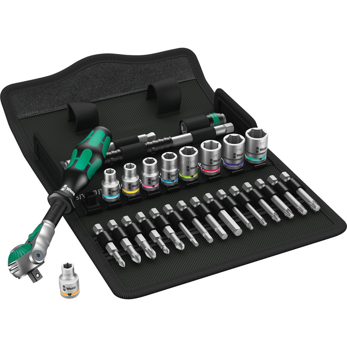 Wera 8100 SA 9 Zyklop Speed ​​ratchet set
