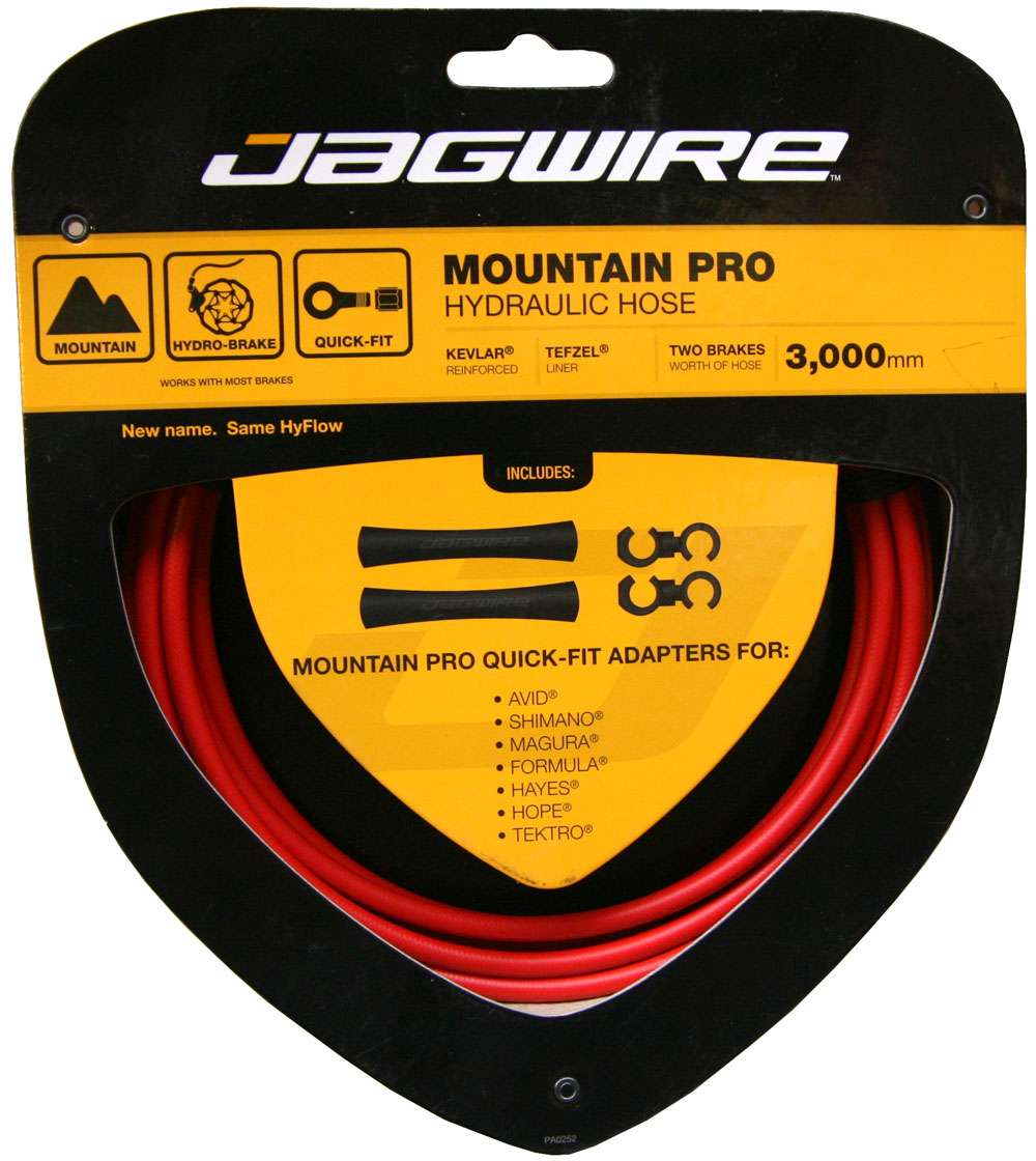 Jagwire mountain pro hydraulic hose set red