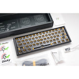 Ducky one 3 mini ansi layout barebone, toetsenbord (zwart zwart, us lay-out, 60%, rgb leds, hot swap, barebone)