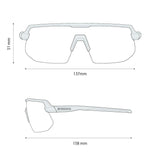 Shimano twinspark white - sports glasses