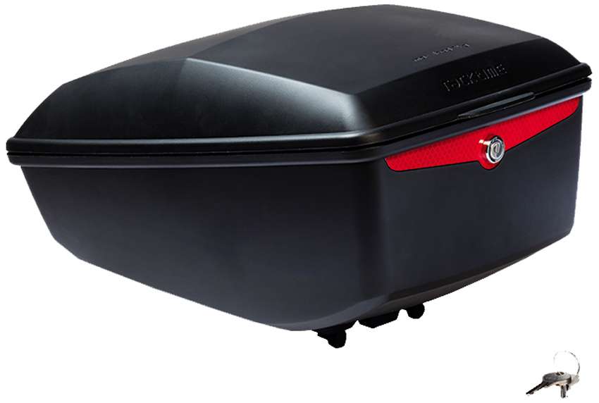 Tubus 44800 Tour Box 12L. Racktime Achterdrager Black