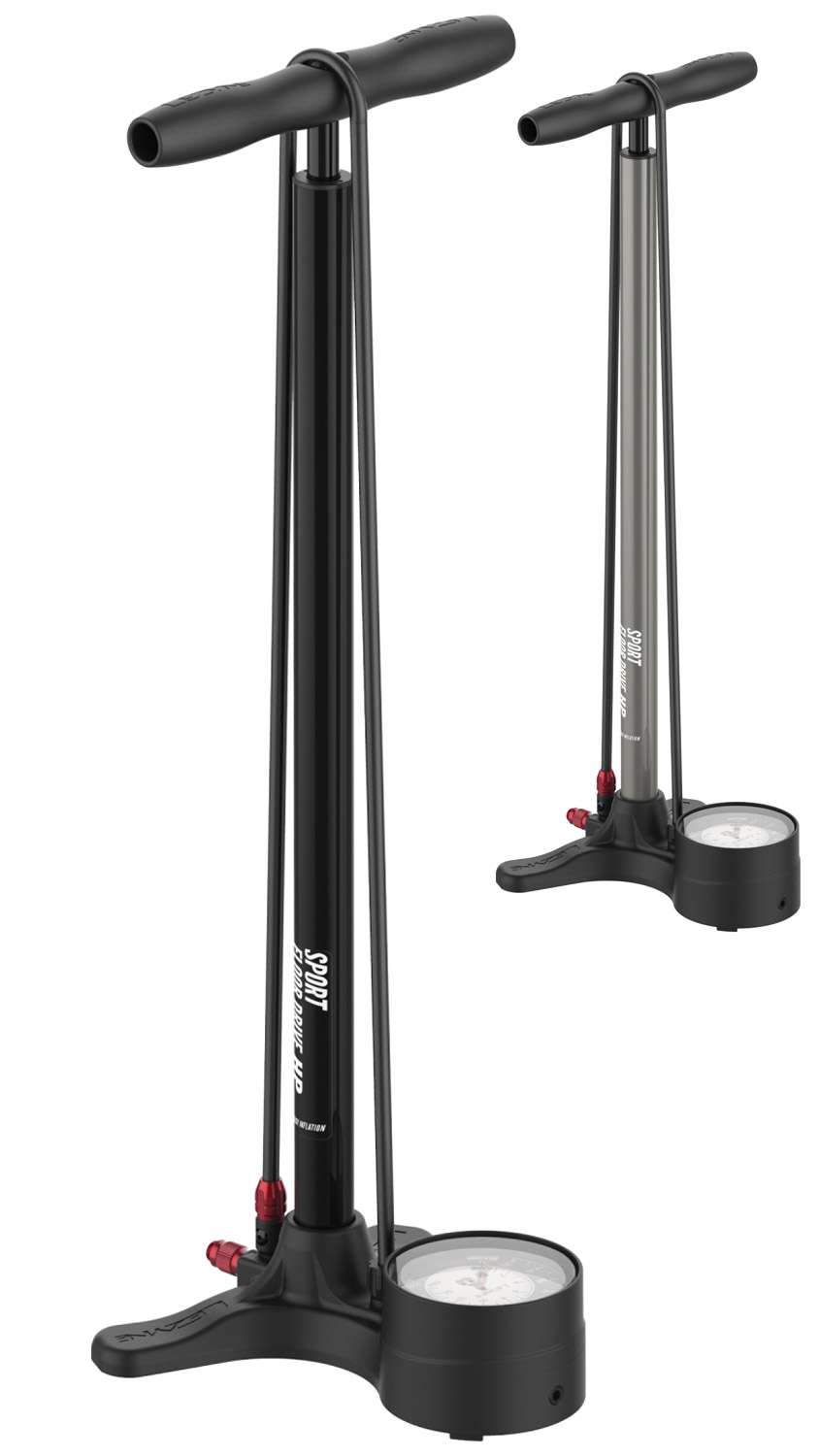Lezyne sport floor drive 220psi pressure gauge floor pump