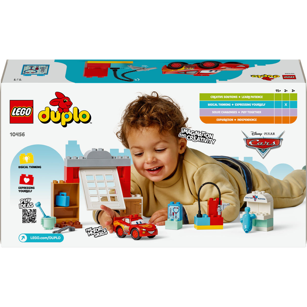 Lego 10456 duplo disney mcqueens visit to docs garage