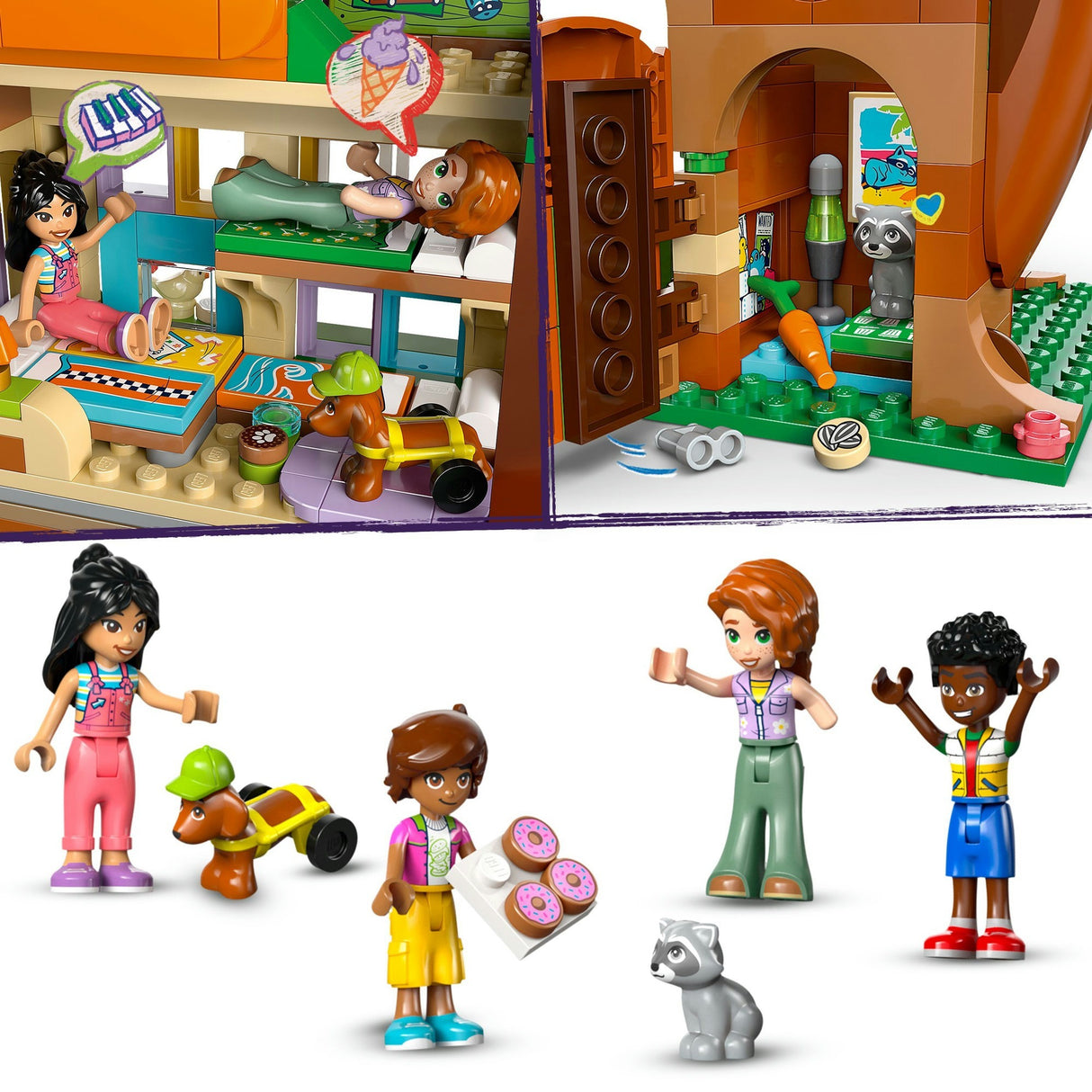 Lego friends 42652 puumaja ystäville