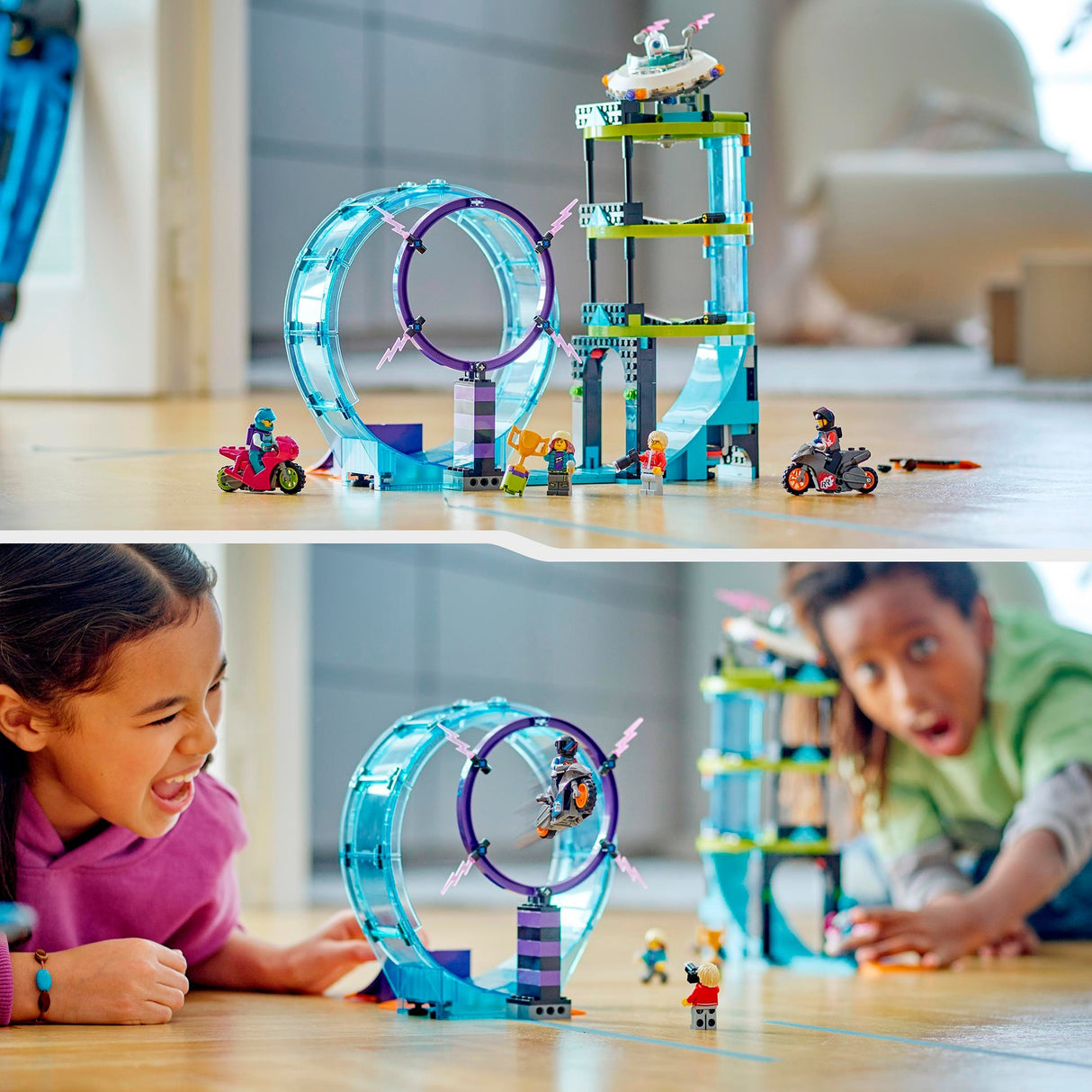 Lego City - Giocattolo da costruzione sfida acrobatica definitiva (60361)