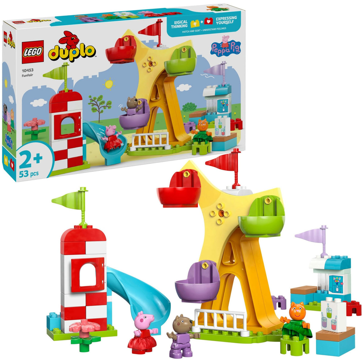 Lego Duplo 10453 Aonach Siamsaíochta Peppa Muc