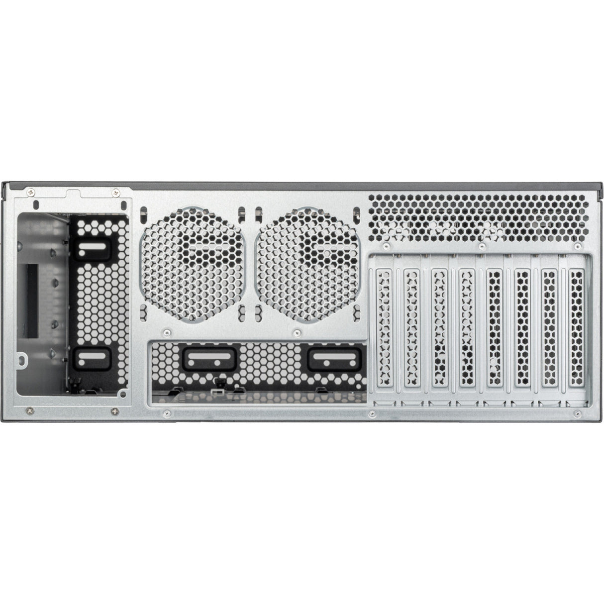 Silverstone rm4a rack behuizing (zwart | 4u | usb-c)