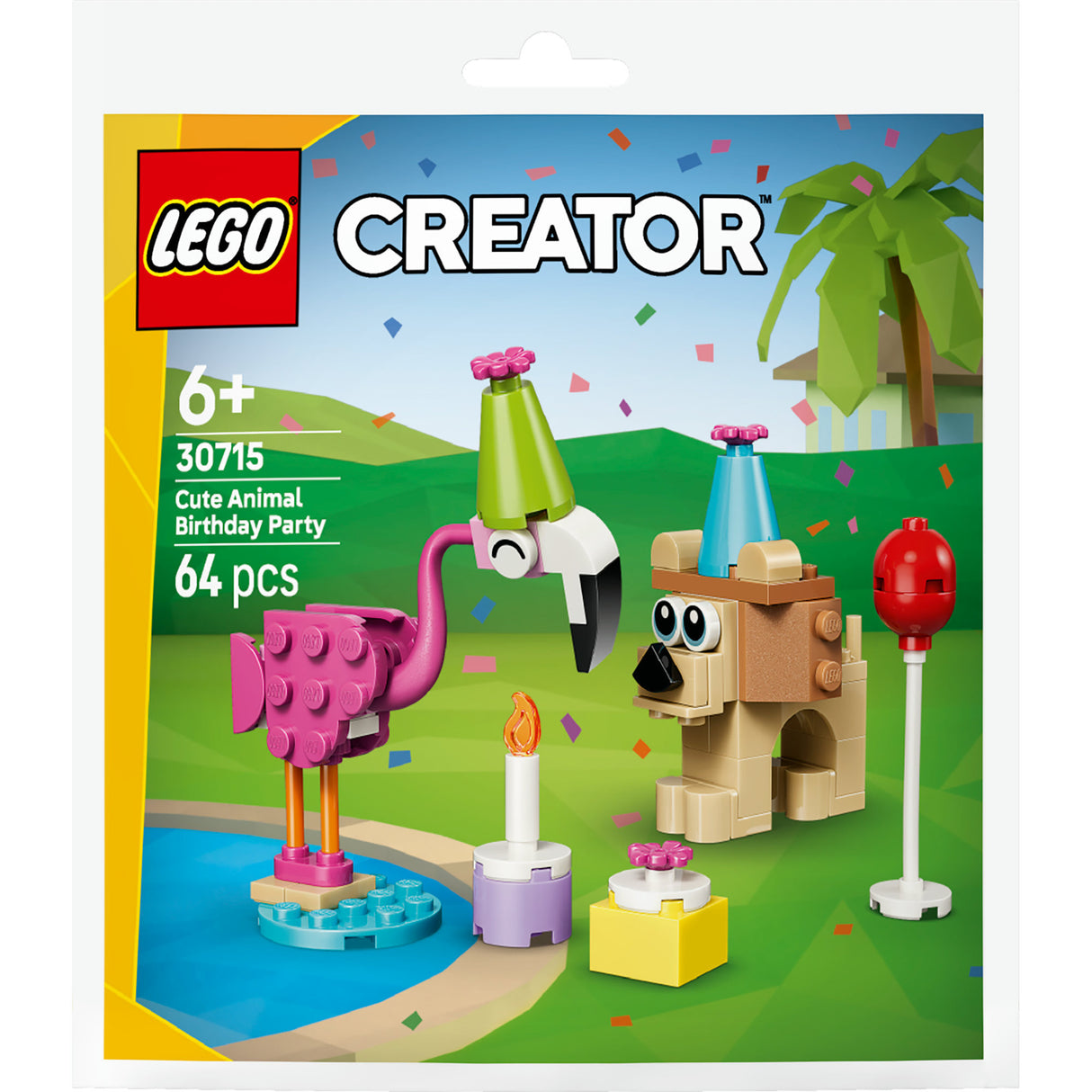 Lego 30715 taske søde dyr fødselsdag | 10 stk