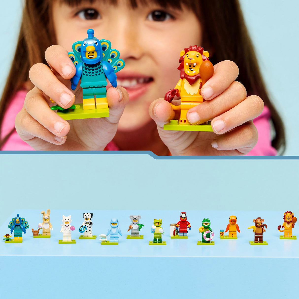 Lego Minifiguren 71051 Serie 28: Déier Kostümer