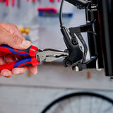 Knipex špicaté kombinované kliešte kombinované kliešte (červeno modré)