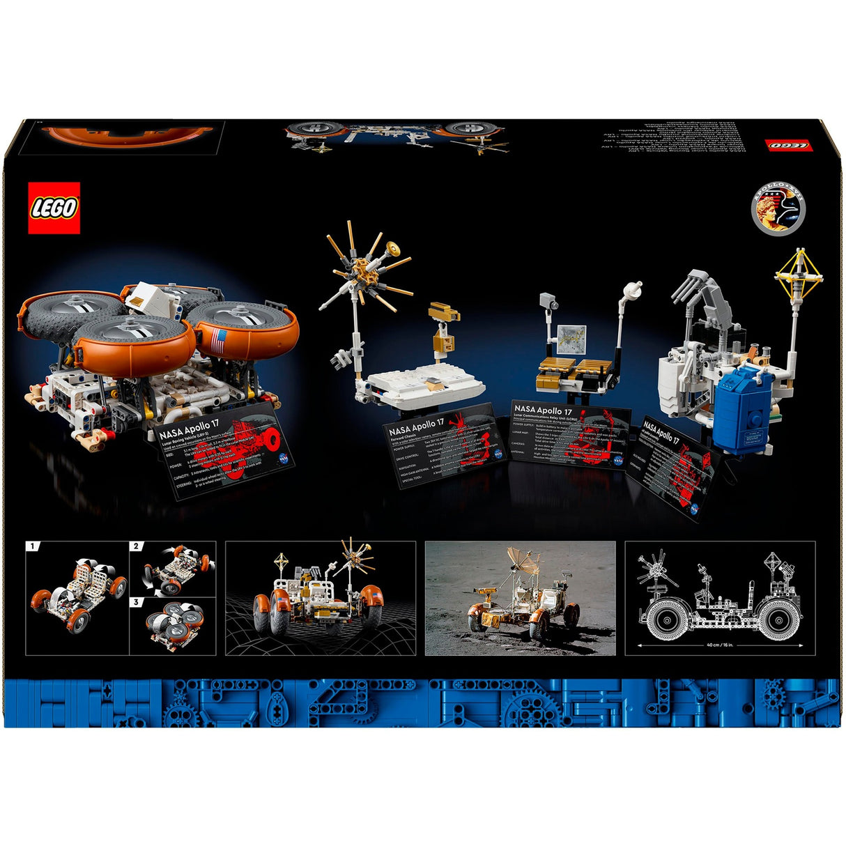 Lego Technic 42182 NASA APOLLO LOON ROVER LRV