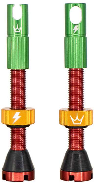 Peaty's 50to01 mk2 tubeless 42mm valves