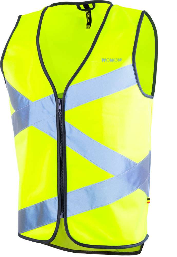Wowow reflective vest crossroad refl.vest crossroad size s