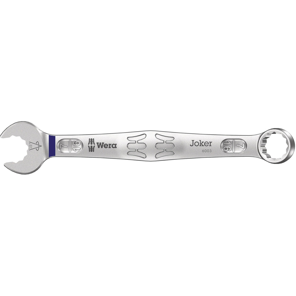 Wera 9642 magnetic strip 6003 Joker Imperial 1 combination wrench set (inch, 8-piece)