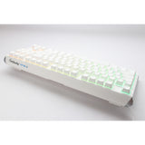 Ducky One 3 Classic Pure White TKL, keyboard (white, US layout, Cherry MX Red, RGB LED, double-shot PBT, hot-swappable, Quack Mechanics, 80%)