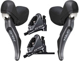 Shimano grx st-rx810+br-rx810 2x11-speed disc brake set