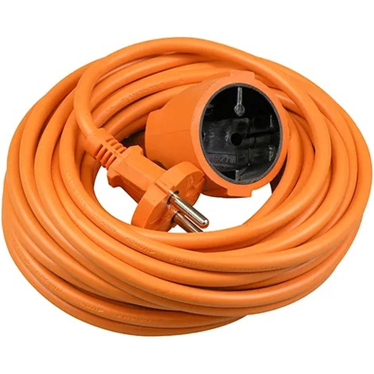 Prodlužovací kabel 10m neuzemněný oranžový
