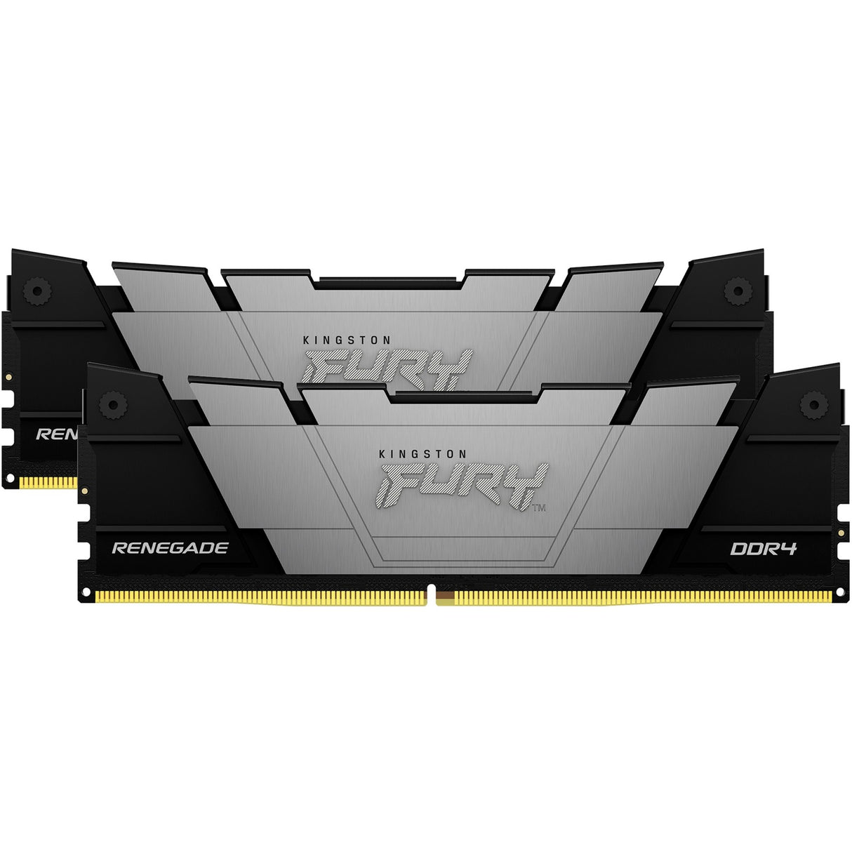 Kingston FURY 32GB DDR4-3600 RAM Kit (Black, KF436C16RB12K2/32, Renegade, XMP)