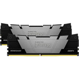 Kingston FURY 32GB DDR4-3600 RAM Kit (Black, KF436C16RB12K2/32, Renegade, XMP)