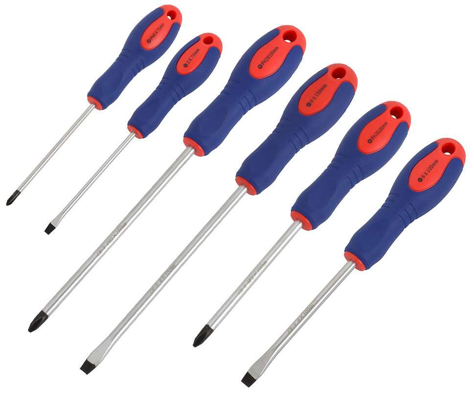 Radon 6-piece pro screwdriver set