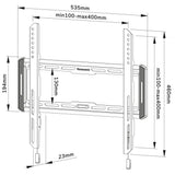 Neomounts par Newstar WL30-550BL14 TV Wall Stont