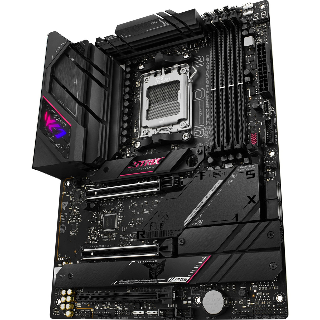 Asus ROG Strix B650E-E Gaming WiFi Socket AM5 Motherboard (Black, RAID, 2.5 Gb-LAN, Wi-Fi 6E, BT, Sound, ATX)