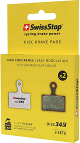 Swissstop 34 e shimano trp tektro rever pair fair e-bike disc brake pads