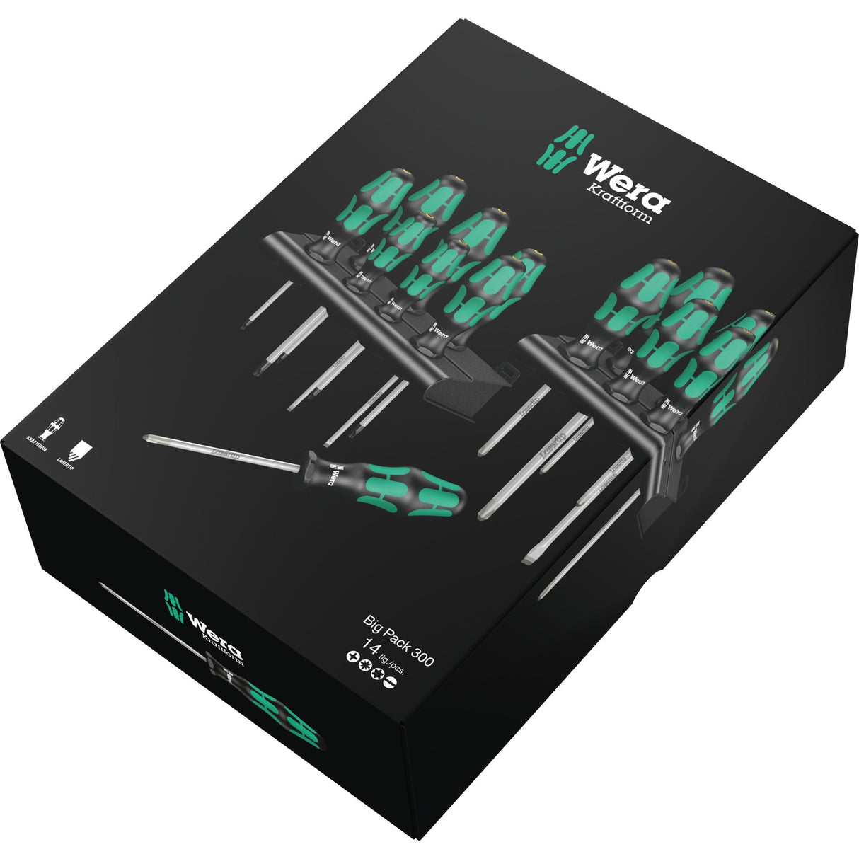 Wera Kraftform Big Pack 300, 14-piece - 1 piece - 05105630001