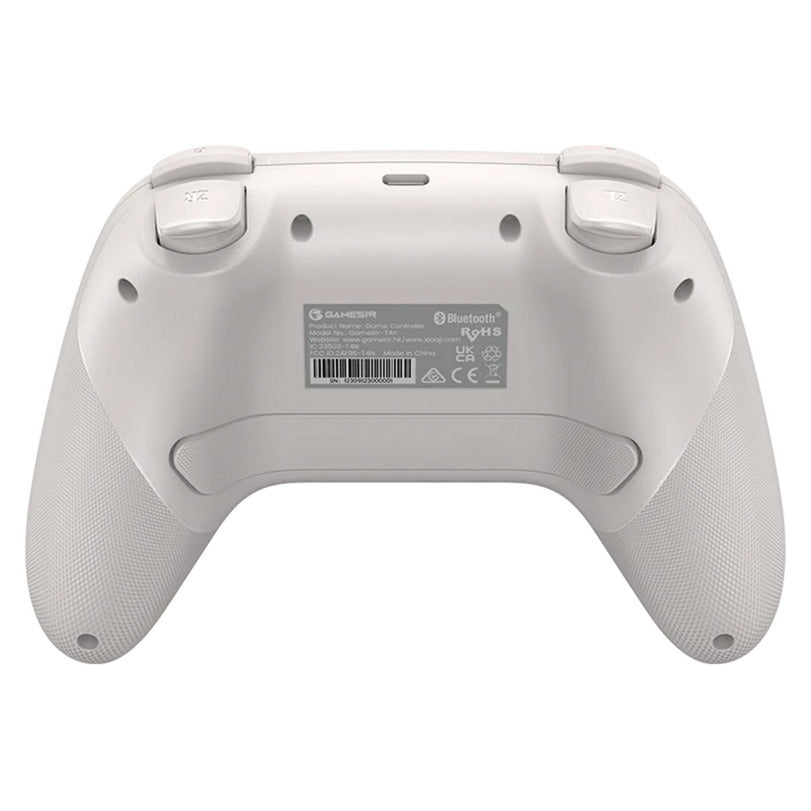 Gamesir nova hd rumble ns controller (white, pc, steam, android, ios, switch, bluetooth 2.4 ghz usb)