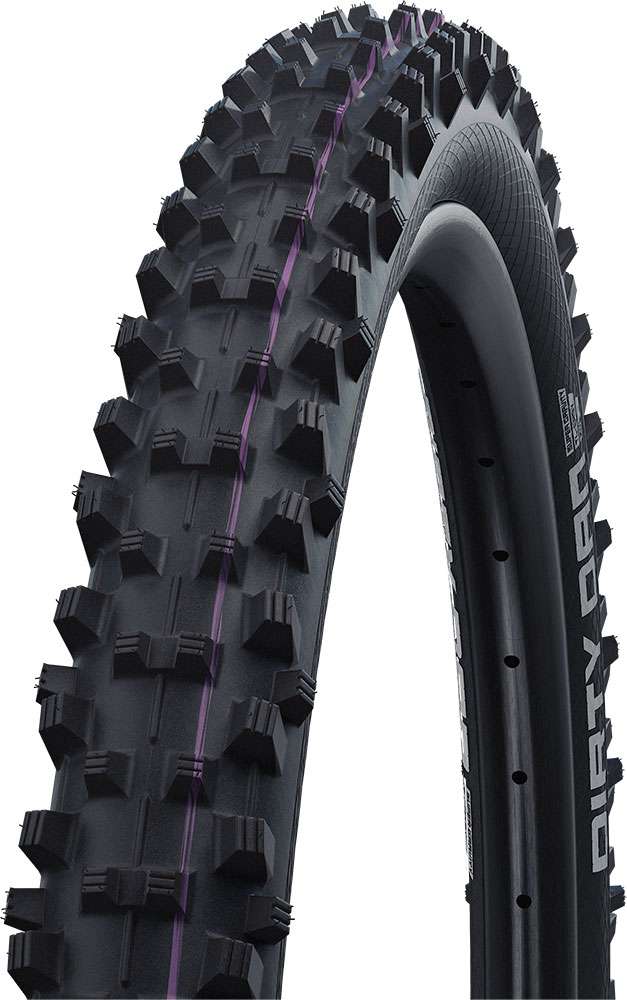 Schwalbe dirty dan - tle - addix ultra soft - super downhill - 29x2,35 - černá